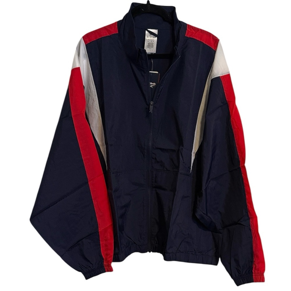 Reebok BV Woven Full Zip Windbreaker Jacket NWT